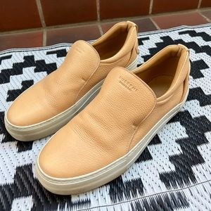 Buscemi Leather Slip-On Shoes